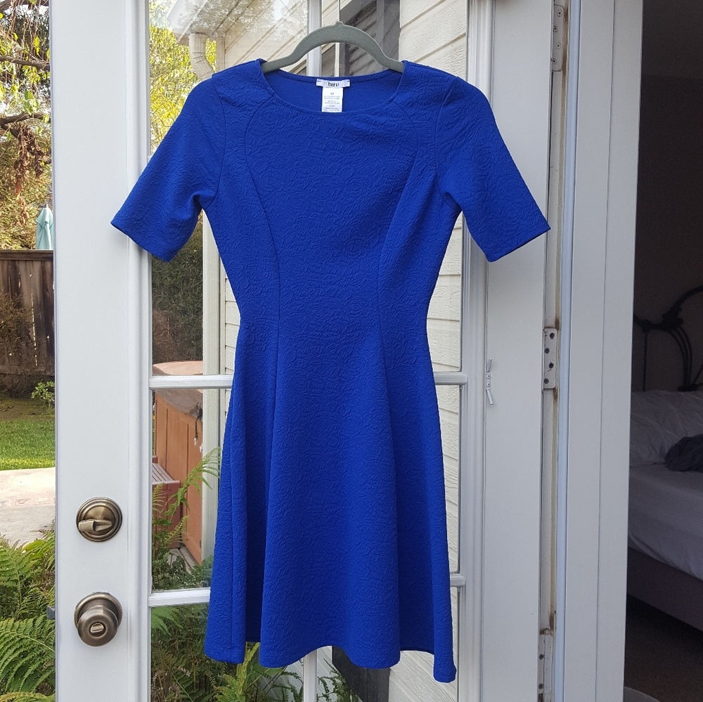 Blue Mini Dress